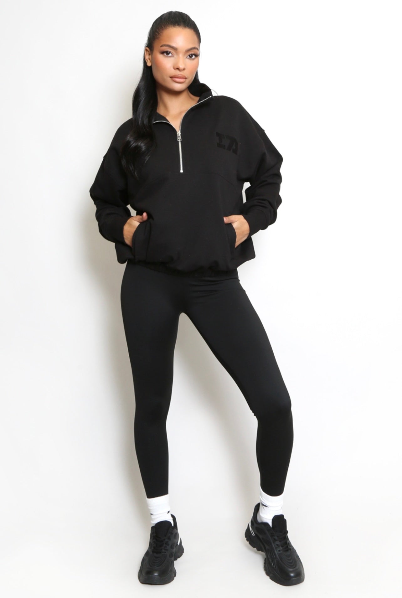 Iconic Athletics Black Sweatshirt