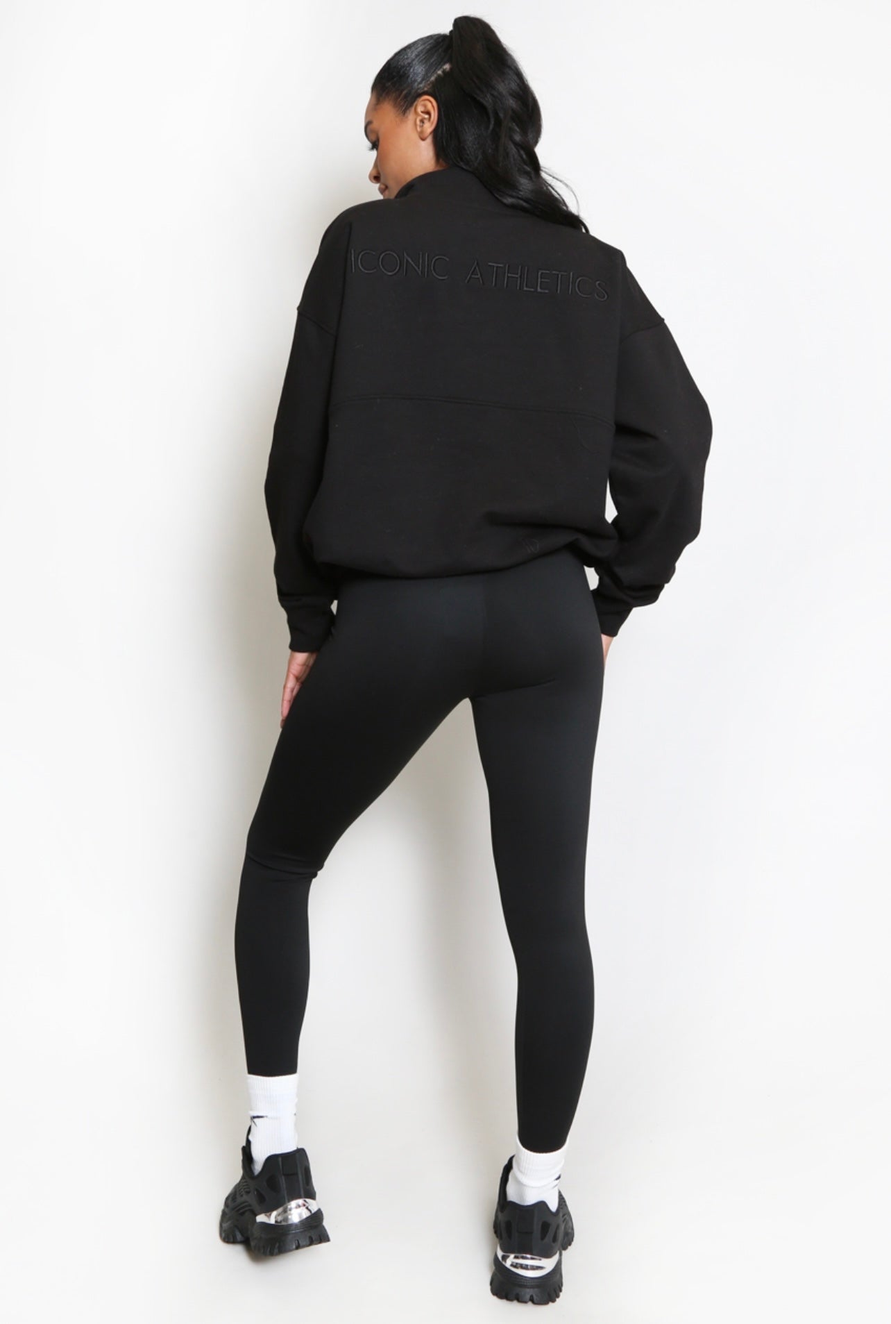 Iconic Athletics Black Sweatshirt