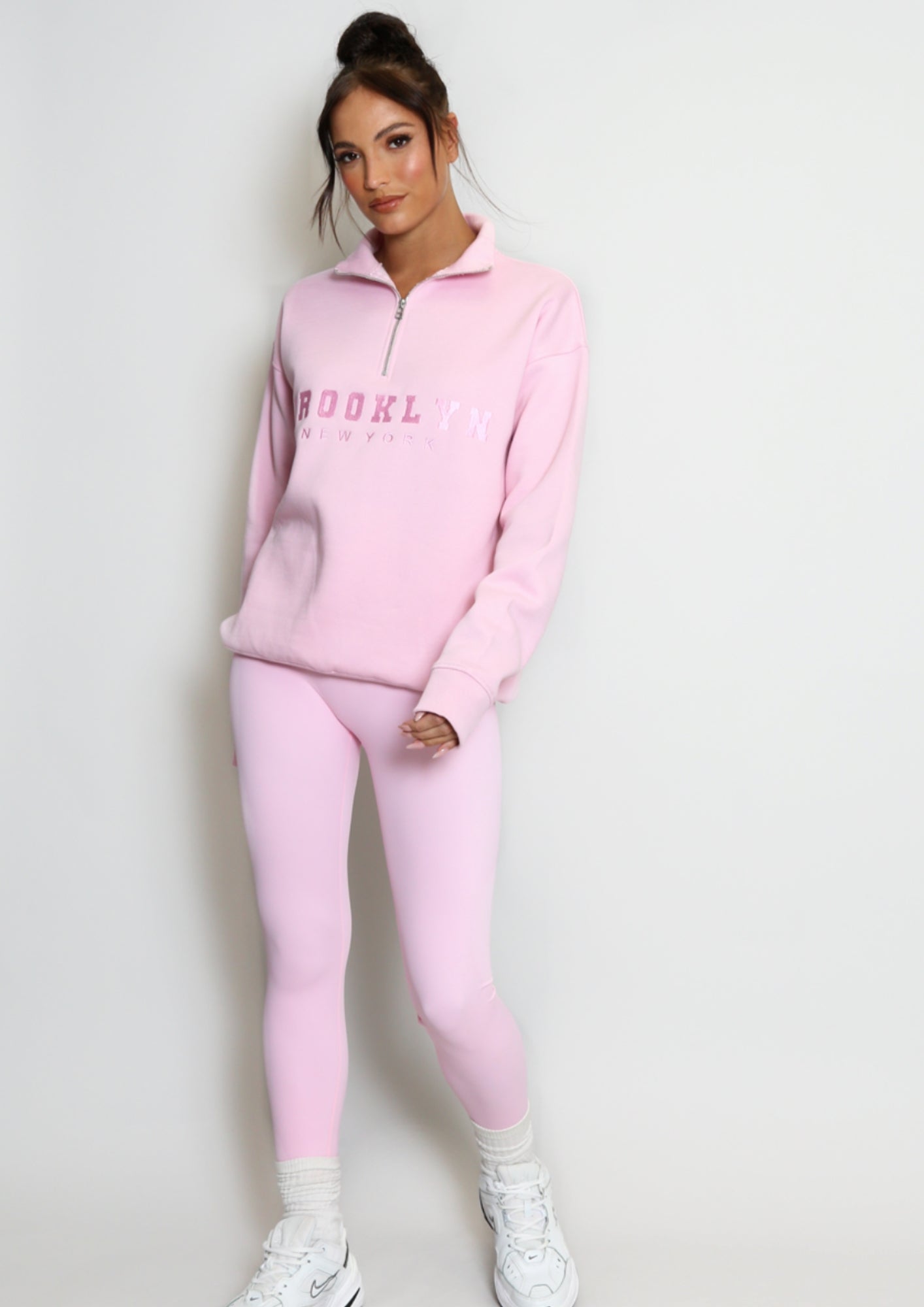 Baby Pink Brooklyn Sweatshirt