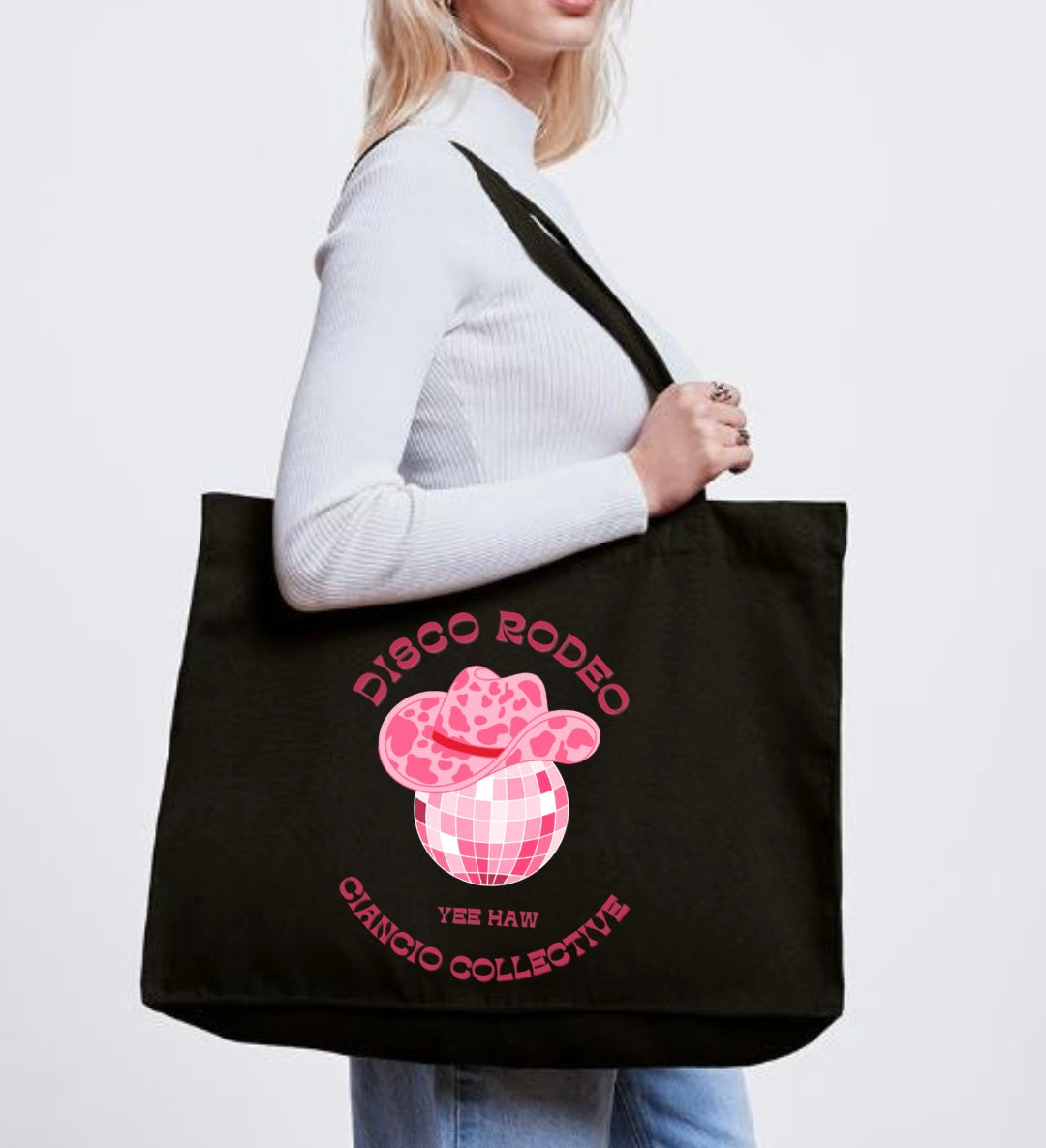 Disco Rodeo Tote Bag