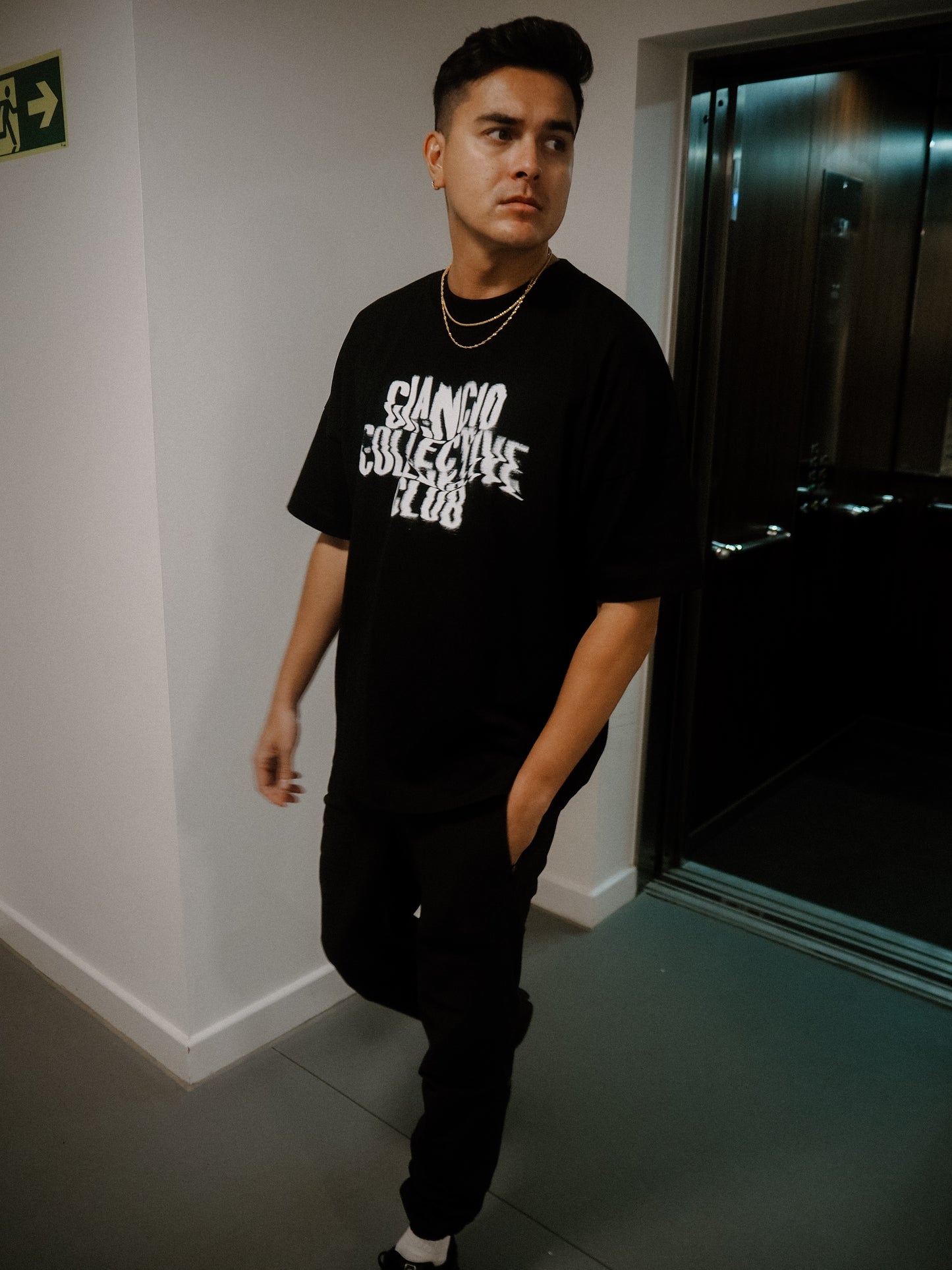 Distortion T-Shirt | Black