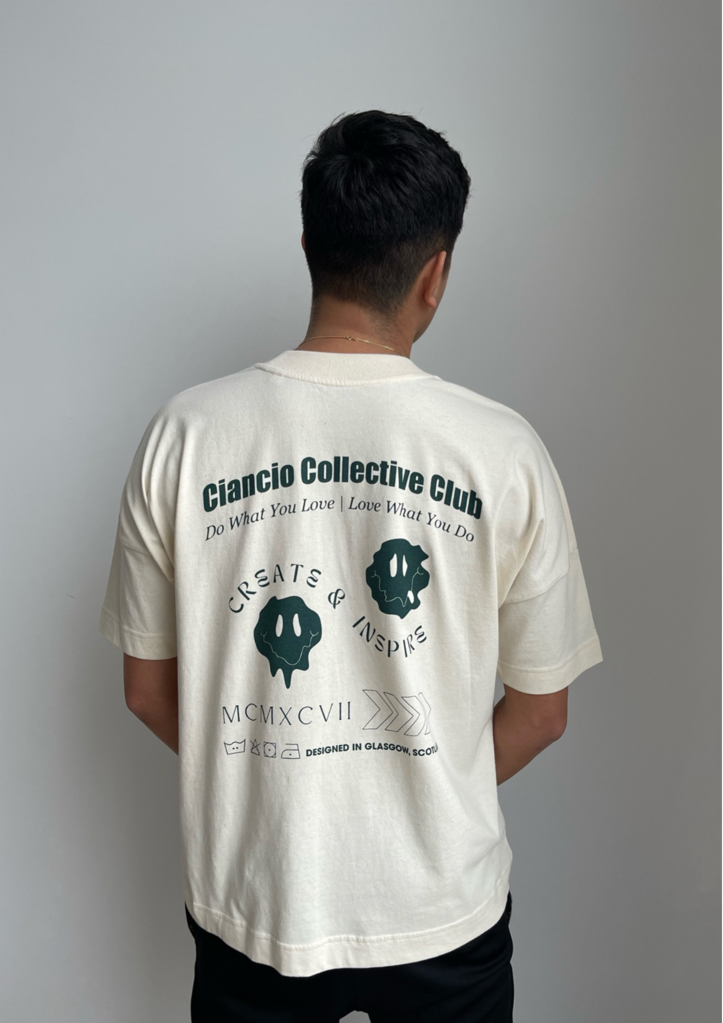 NATURAL RAW CC T-SHIRT - Ciancio Collective