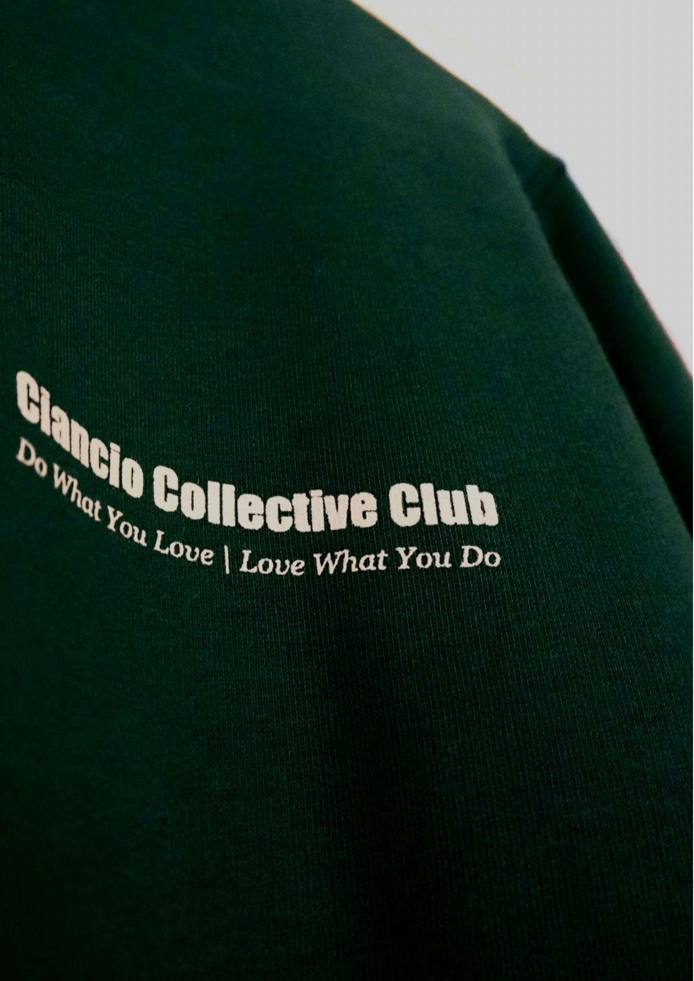 FOREST GREEN CC HOODIE - Ciancio Collective
