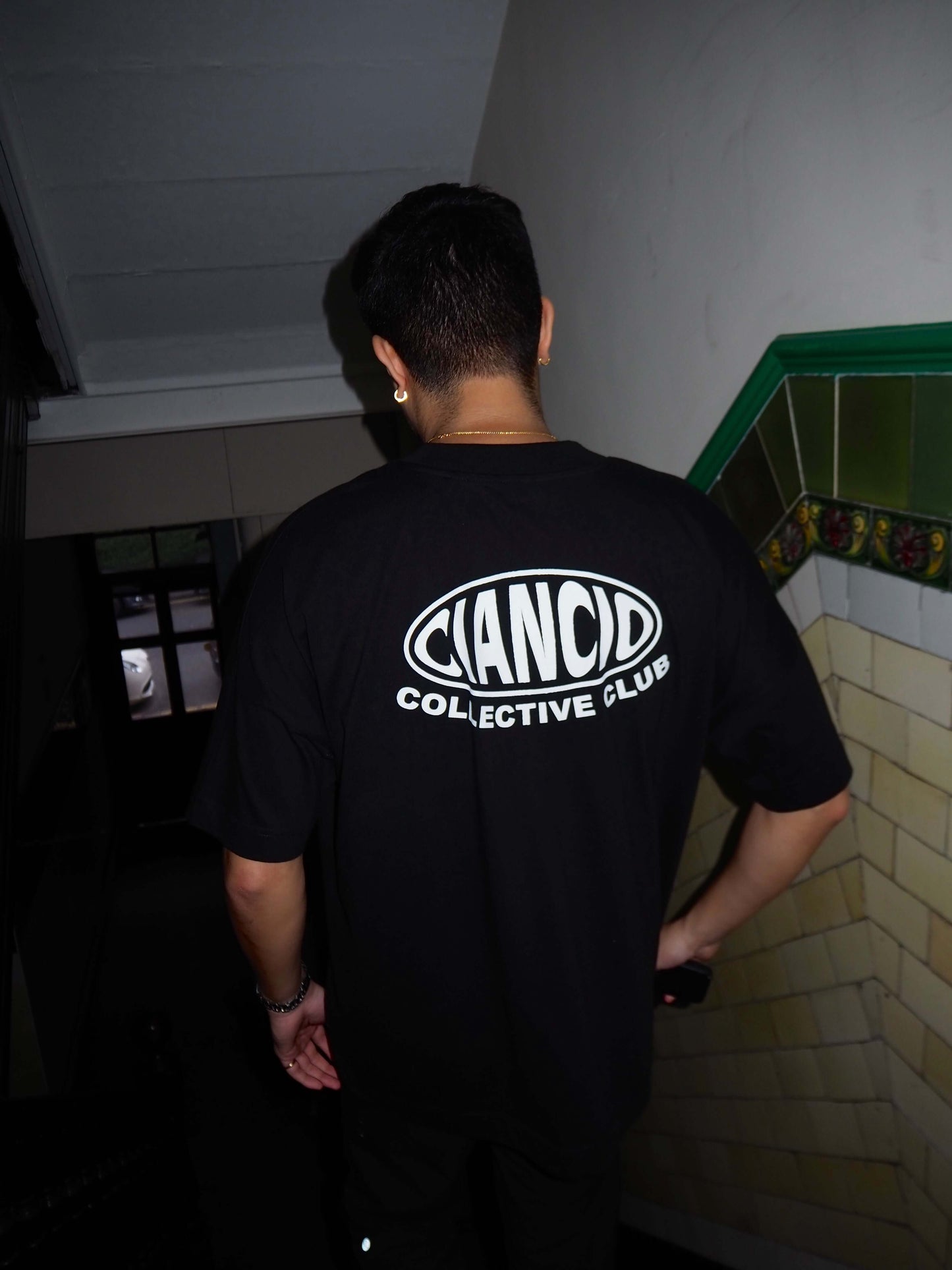 BLACK BUBBLE T-SHIRT - Ciancio Collective