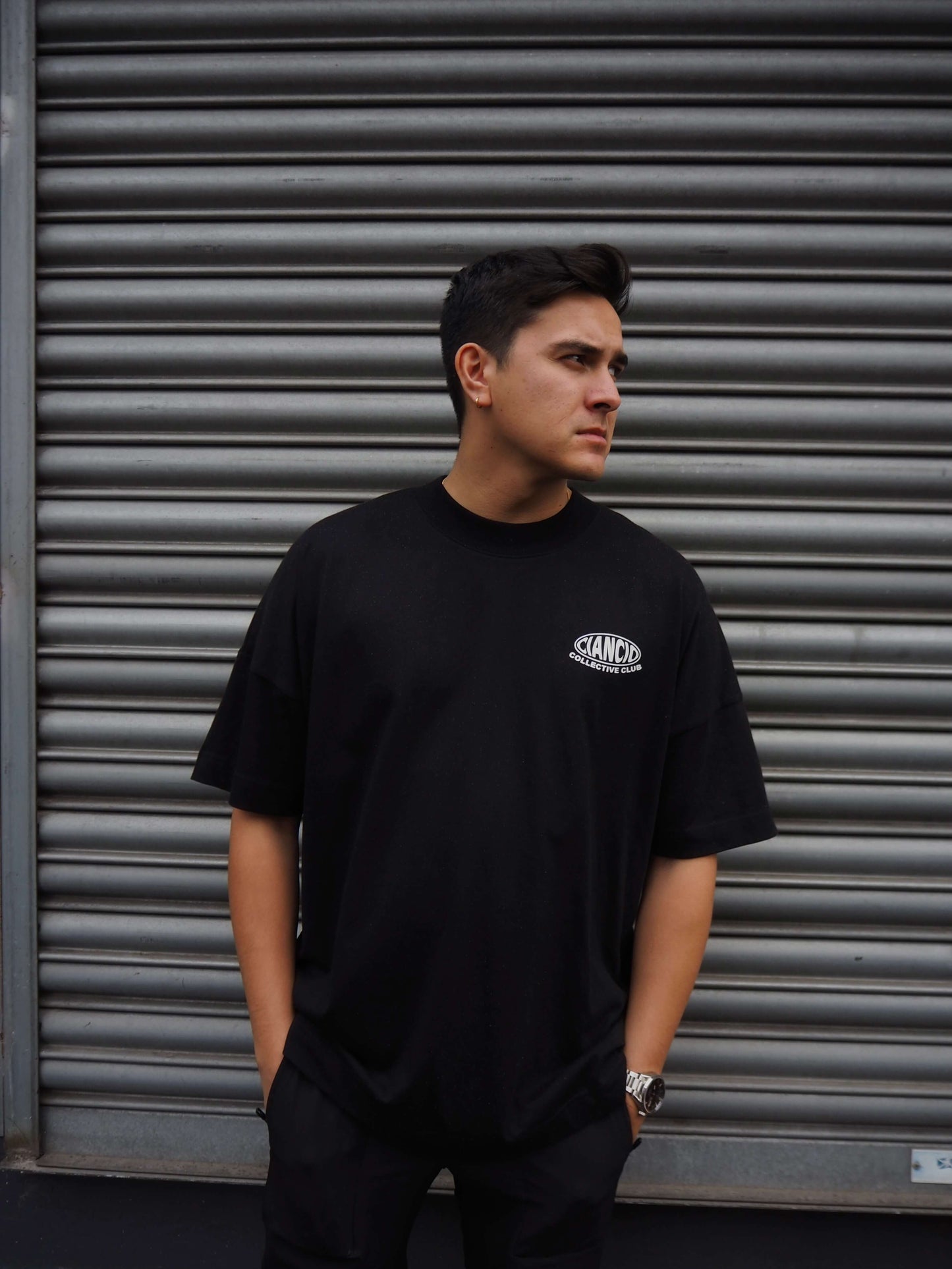 BLACK BUBBLE T-SHIRT - Ciancio Collective