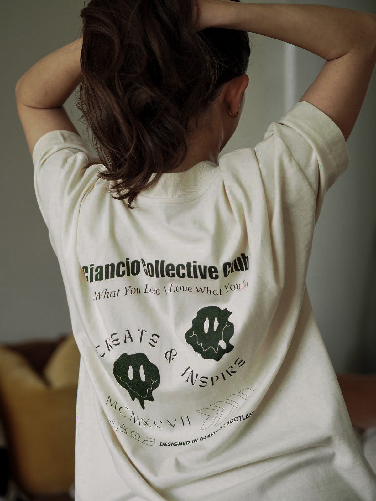 NATURAL RAW CC T-SHIRT - Ciancio Collective
