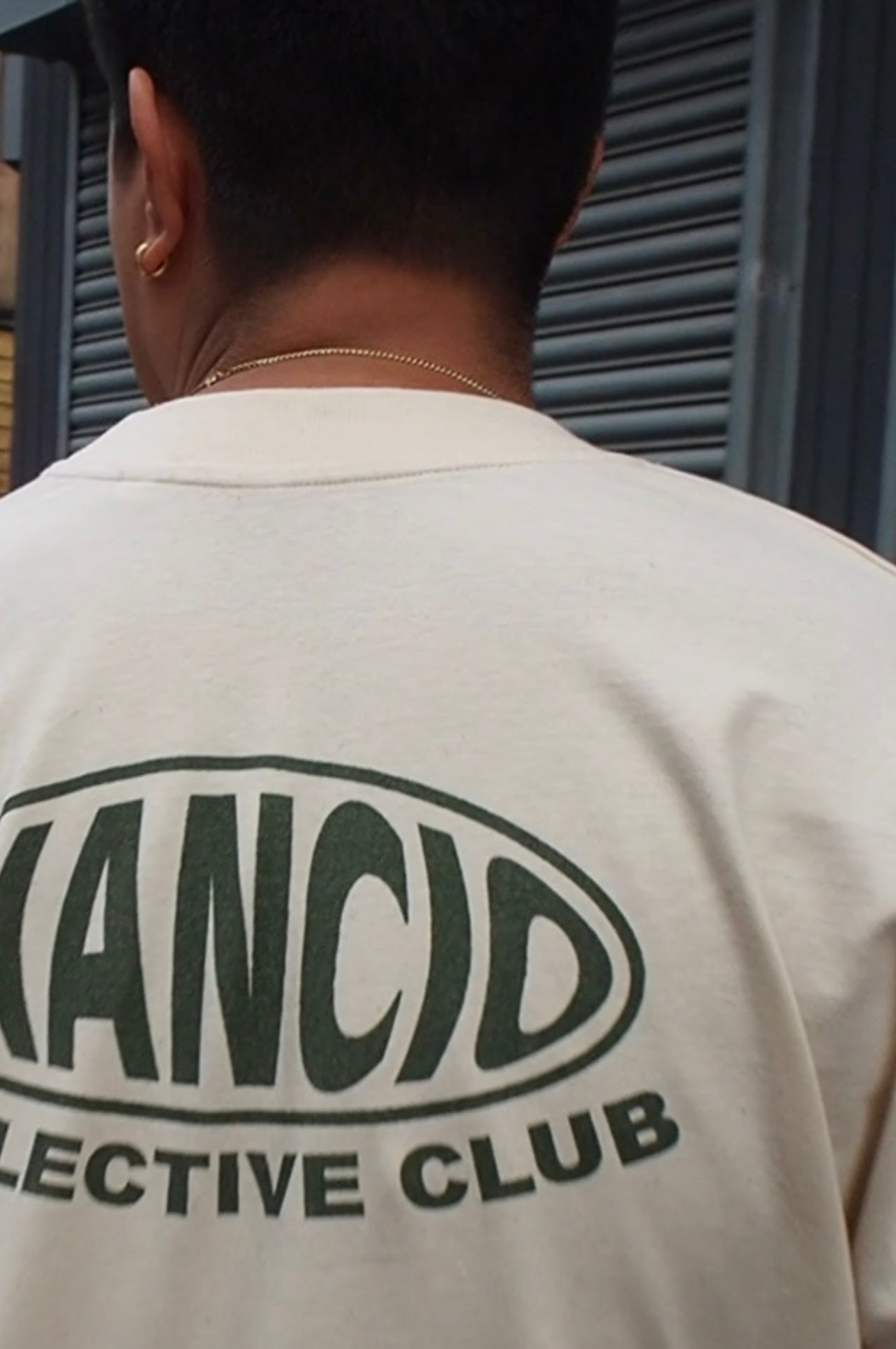 NATURAL RAW BUBBLE T-SHIRT - Ciancio Collective