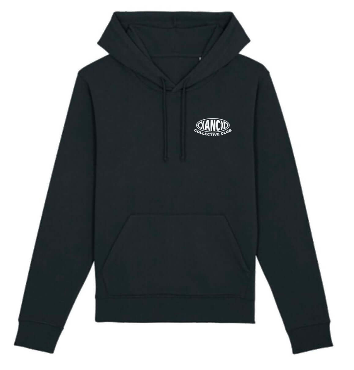 BLACK BUBBLE HOODIE - Ciancio Collective