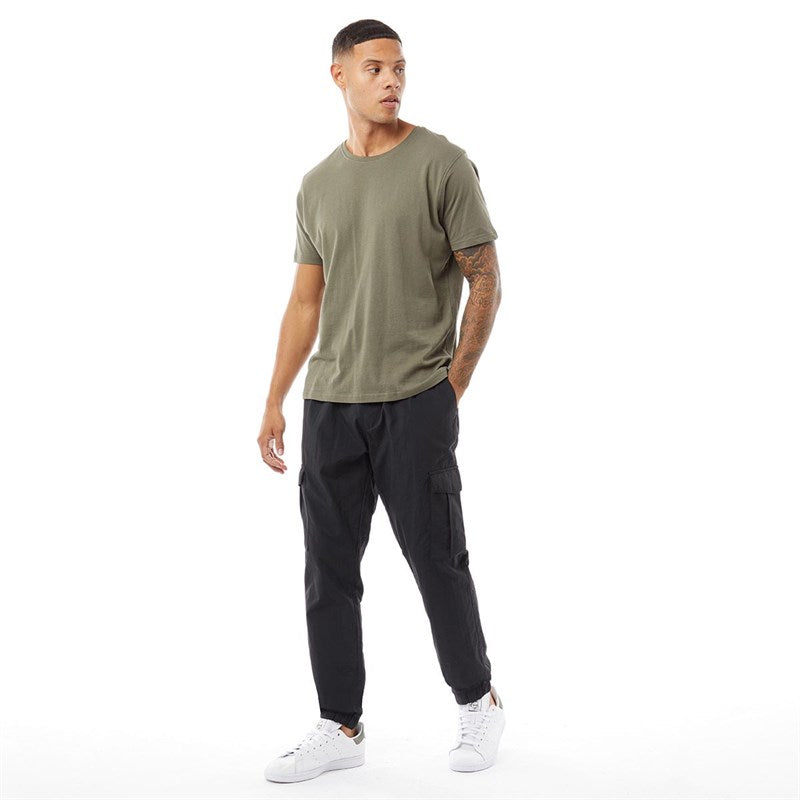 Black Cargo Trousers