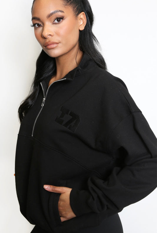 Iconic Athletics Black Sweatshirt