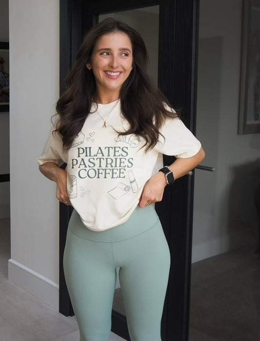Pilates, Pastries, Coffee T-shirt