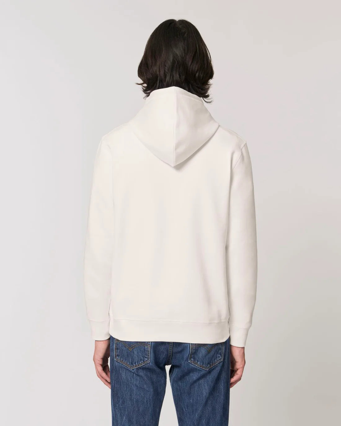 VINTAGE WHITE BUBBLE HOODIE - Ciancio Collective